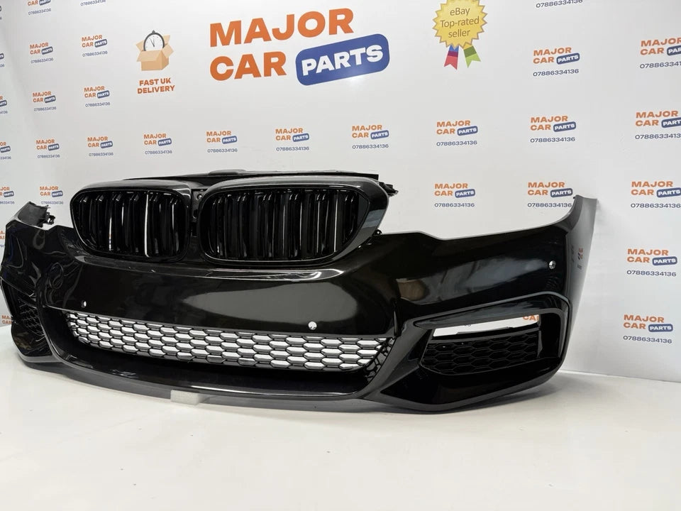 BMW 5 Series G30 2017-2020 Complete Front Bumper with Grilles / M Sport