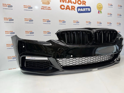 BMW 5 Series G30 2017-2020 Complete Front Bumper with Grilles / M Sport