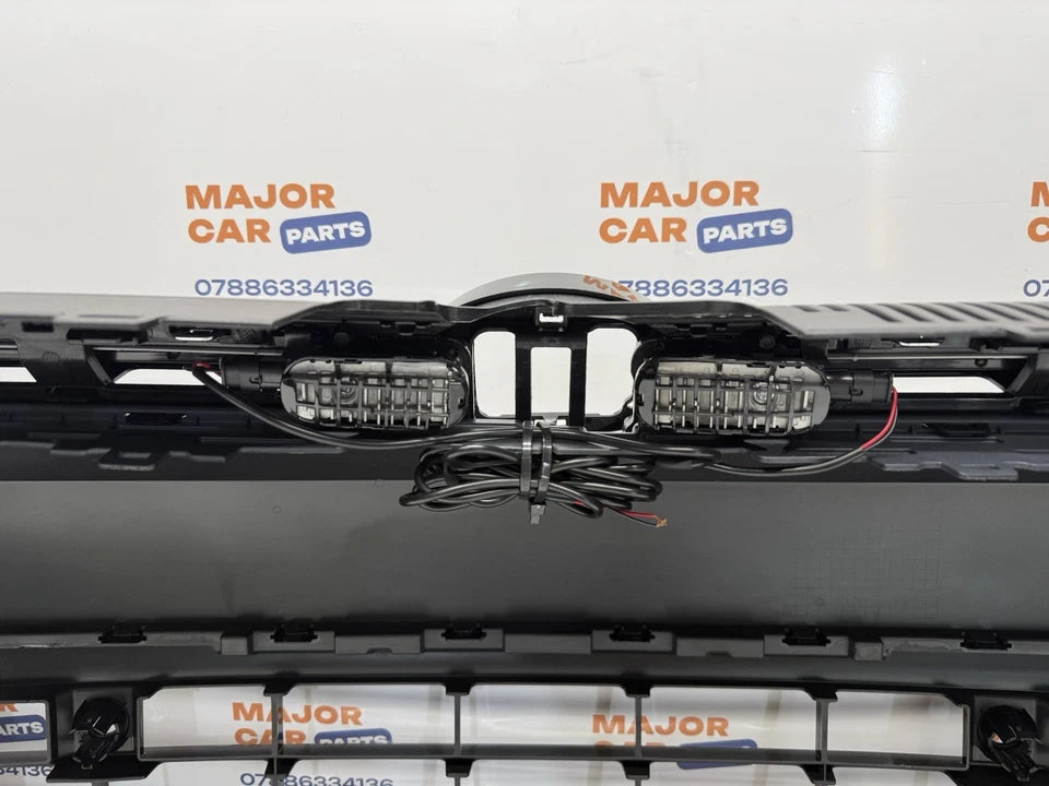 Volkswagen Golf 8 R-Line 2020–2024 Front Bumper With Grilles / Grey