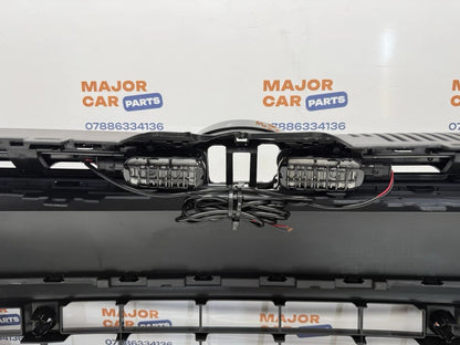 Volkswagen Golf 8 R-Line 2020–2024 Front Bumper With Grilles / Grey