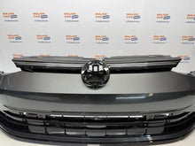 Volkswagen Golf 8 R-Line 2020–2024 Front Bumper With Grilles / Grey