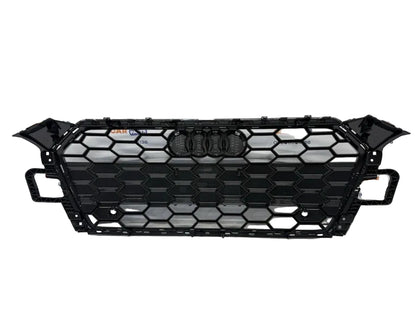 Audi A5 S Line 2020-2024 Front Bumper Radiator Grille with Chrome