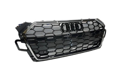 Audi A5 S Line 2020-2024 Front Bumper Radiator Grille with Chrome