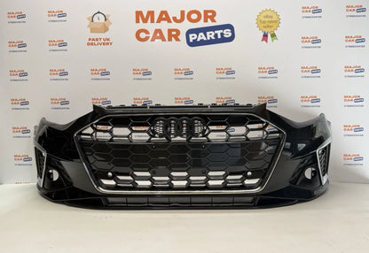 Audi A4 9.5 S Line 2020-2024 Complete Front Bumper With Grilles