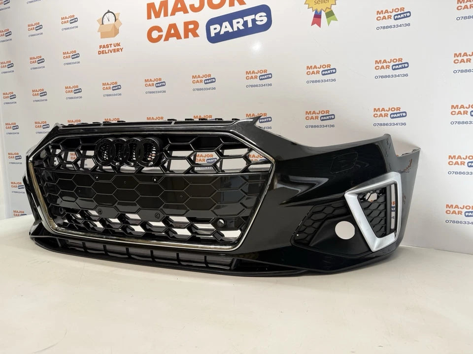 Audi A4 9.5 S Line 2020-2024 Complete Front Bumper With Grilles