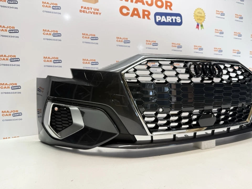Audi A3 8Y 2020-2024 Complete Front Bumper With Grilles / 8Y0807065