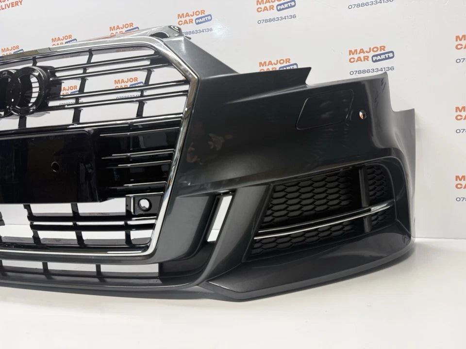 Audi A3 8V 2017-2019 Complete Front Bumper With Grilles / 8V5807065 AH