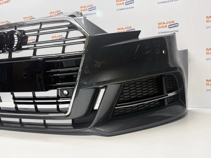 Audi A3 8V 2017-2019 Complete Front Bumper With Grilles / 8V5807065 AH