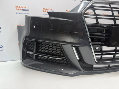 Audi A3 8V 2017-2019 Complete Front Bumper With Grilles / 8V5807065 AH