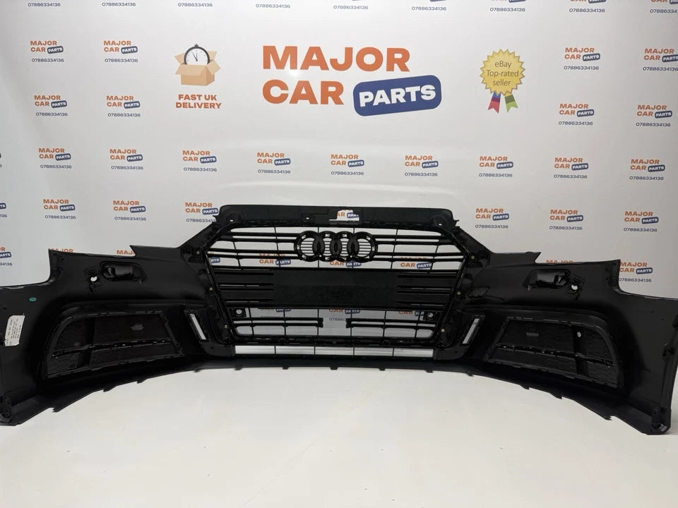Audi A3 8V 2017-2019 Complete Front Bumper With Grilles / 8V5807065 AH