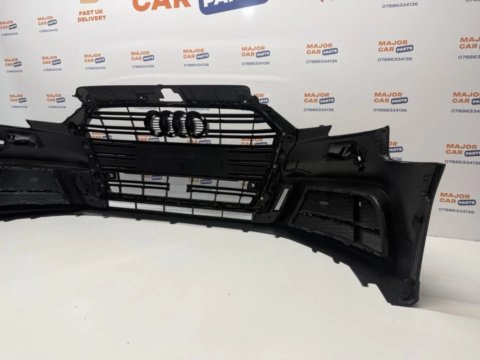 Audi A3 8V 2017-2019 Complete Front Bumper With Grilles / 8V5807065 AH