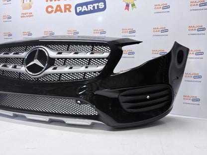 Mercedes-Benz GLA W156 X156 2017-2020 Front Bumper with Grilles / AMG Line