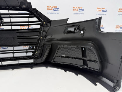Audi A3 8V 2017-2019 Complete Front Bumper With Grilles / 8V5807065 / Black