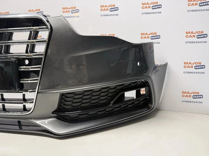 Audi A5 S Line 8T 2012-2016 Complete Front Bumper with Grilles / Grey
