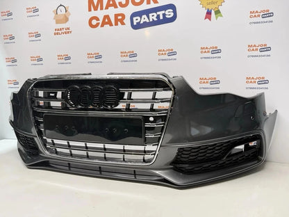 Audi A5 S Line 8T 2012-2016 Complete Front Bumper with Grilles / Grey