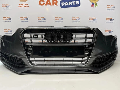 Audi A5 S Line 8T 2012-2016 Complete Front Bumper with Grilles / Grey