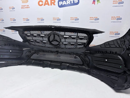 Mercedes-Benz GLA W156 X156 2017-2020 Front Bumper with Grilles / AMG Line
