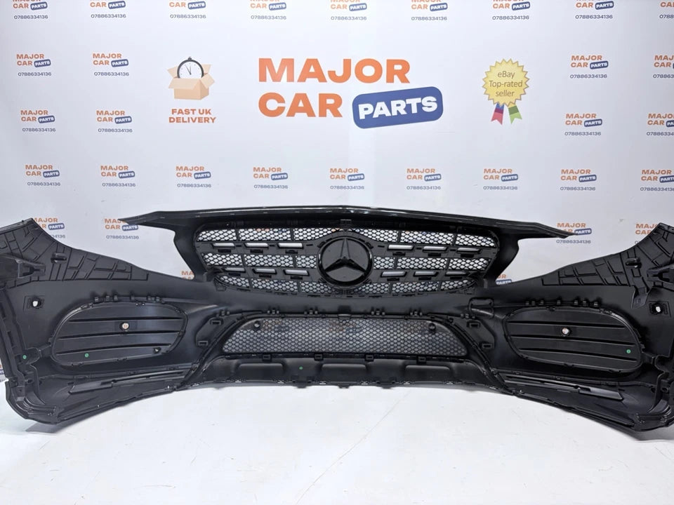 Mercedes-Benz GLA W156 X156 2017-2020 Front Bumper with Grilles / AMG Line